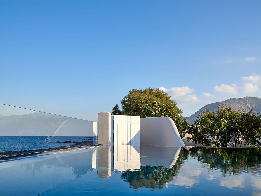 Incognito Beach Villa Santorini Камари Экстерьер фото