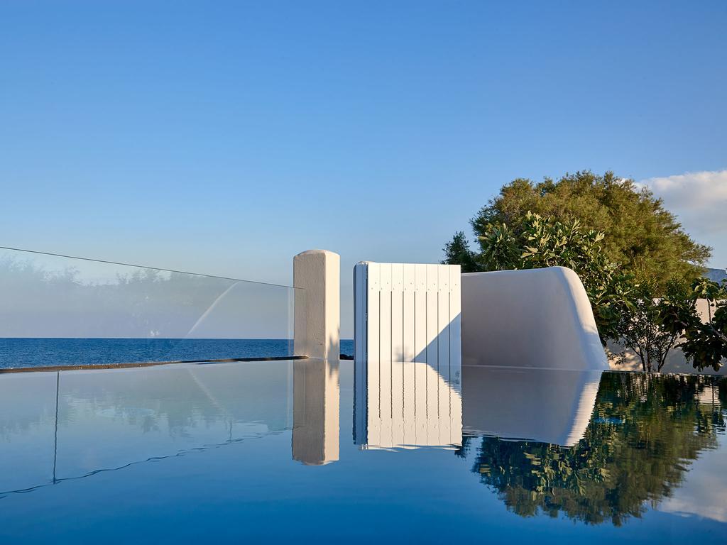Incognito Beach Villa Santorini Камари Экстерьер фото