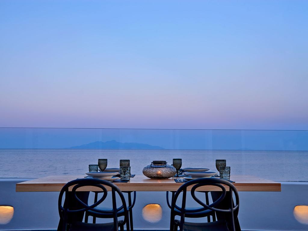 Incognito Beach Villa Santorini Камари Экстерьер фото